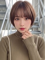 カーサ(Casa.)&nbsp;ひし形ショート/ショートボブ/シースルーバング/小顔ショート