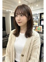 ファーム 大崎店(FAAM)&nbsp;柔らかアッシュベージュ×レイヤーカット