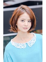 ロエナ(ROENA)&nbsp;20代30代40代50代ひし形くびれヘア似合わせカットアースカラー