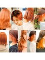 ヘア デザイン ヴェルダ(hair design Verda) 4番人気！！バリエーション「オレンジ」カラー♪♪