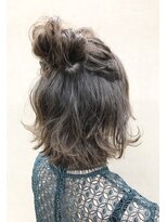 アプシー 三木店(Apsee)&nbsp;【Apsee】ボブヘアカジュアルお団子ヘアアレンジ