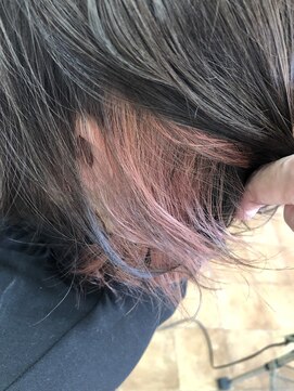 マイスペース(MY SPACE) インナーカラーボブスタイル！