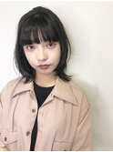 【Devellope.】ウルフカット レイヤーカット ワイドバング