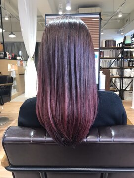 リブ(Live) ピンクベージュグラデーションカラー