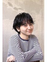 ナループロアオハナ(Nalu pu loa ohana) 柔らかいショートパーマ