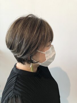 スタイル 皆実店(STYLE) キレイめ前下がりショートボブ