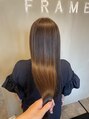 フレーム なんば店(FRAME) 酸性ストレートでダメージレスにくせ毛を伸ばします!