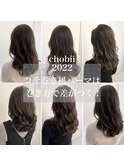 チョビー銀座桜井デジタルパーマ／コテ巻き風パーマ