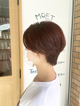 サロンドモエ(salon de MOET) 【ナチュラルショートボブ】