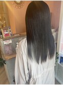 髪質改善カラー☆ダークカーキ