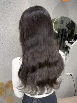 マイル 渋谷(mile) グレージュカラー/髪質改善/こなれハイトーン[渋谷駅]