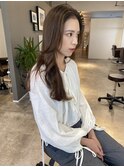 20代 30代 40代 モテ髪 オリーブベージュ 外国人風カラー