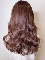 ヘアースタジオ アール(Hair Studio R) 20代30代40代ピンクアッシュ髪質改善カラー艶感ウェーブ