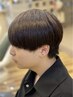【男を格上げ】MEN'Sカット+眉毛カット　￥4400