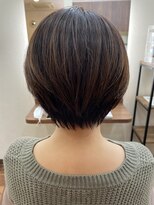 ヘアーミックス ニット(hair mix nitt) ママさん耳掛けショート