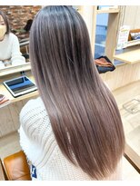 ルアナ(LUANA)&nbsp;エアータッチバレイヤージュカラー（ホワイトピンクベージュ）