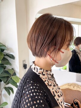 アミュレ ヘア サロン(Amule hair salon) 30代40代50代◎大人ナチュラルショートボブ