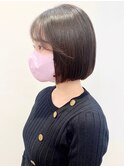 【松戸 石山】大人可愛い内巻きミニボブ前髪あり20代30代