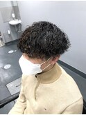 ハード波巻きパーマ
