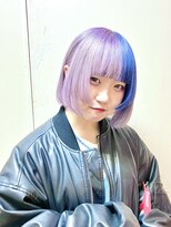 マエストロ(Maestro)&nbsp;姫カットボブ♪♪ラベンダー+ブルー