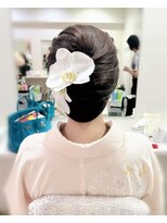 ヘアセット&メイク専門店 カスミ(Kasumi)&nbsp;和髪シニヨンスタイル