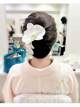 ヘアセット&メイク専門店 カスミ(Kasumi) 和髪シニヨンスタイル