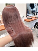 ガーランド (Garland)&nbsp;暖色カラー/ピンクベージュ/前髪/レイヤーカット/原宿神宮前