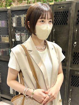 ラフ 新宿(Laff) 【Laff】原田 大人可愛い20代30代40代ショートボブ丸みショート