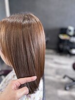 アローズ 荒尾店(arose)&nbsp;20代30代40代髪質改善トリートメンストレートヘア艶髪ミディ