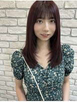 シック 大宮西口(CHIC) 1カールで決まる!ザクザクレイヤー/ボルドーピンク