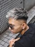 【Nissy限定】カット+ホワイトメッシュ+Tr(原宿/明治神宮前/メンズ)￥17600～