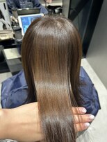 ハルキミナト ジャパン ヨコハマ(HARUKI MINATO japan YOKOHAMA)&nbsp;MAISON ストレート　艶サラヘアー