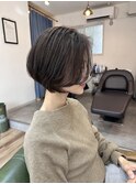 大人ショートボブ