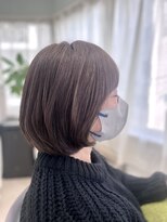 リブレ(LIBRE+hp)&nbsp;エイジレス前上がりふんわりボブ