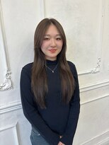 メゾンハル(Maison HALU)&nbsp;ブリーチなしダブルカラー　olive