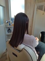 リトルスマイリー 鵠沼海岸店(Little Smiley)&nbsp;酸性ストレートカラーつやつやロング/50代/40代/鵠沼海岸/藤沢