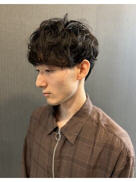 リリー(Lily) パーマ風マッシュショート【理容室】蒲田/バーバー/大森/平和島/