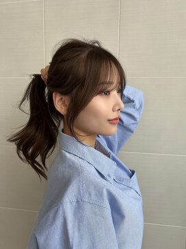 リアン バイ キートス(Lien by kiitos) 割れない顔周り/可愛い前髪/おくれ毛/小顔前髪/垢抜け