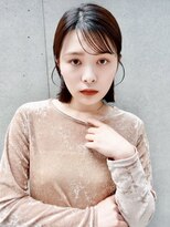 トリコ ショップアンドヘアサロン(tricot shop hair salon) タイトボブ／切りっぱなしボブ/タイトバング