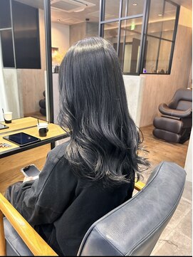 コビーバイジーナ 梅田茶屋町(Coby by Zina) 透明感カラー＊ブルーブラック