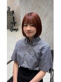 ナチュラル内巻きボブ