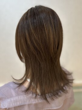 ヘアーサロン リアン 熊谷2号店(hair salon Rien) クール系ハイレイヤーウルフ
