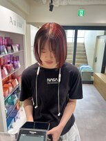 オーシャン(Ocean) 【OceanHair&Life田中愛梨】切りっぱなし/ブリーチ/デザイン