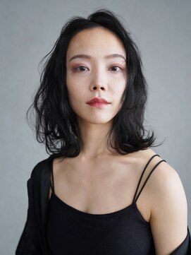 アルバム 銀座(ALBUM GINZA) ロング顔周りレイヤー韓国ヘアフェイスフレーミング_F30328