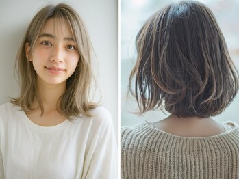 インパークス 獨協大学前駅店(INPARKS)の写真/イルミナカラーは注目度NO.１！インナーに仕込んで、ナチュラルに可愛く♪[獨協大学前/草加松原]