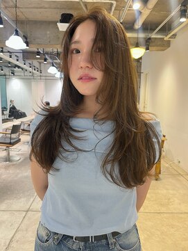 キャロルガーデンズ ボコカ 表参道(Carroll Gardens bococa) 【kacho】ベージュカラー ブリーチ無しダブルカラー