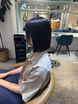 ロンド シャルム 吉祥寺(Lond charme) 暗めカラー/ボブ/顔周り/前髪/レイヤー/髪質改善/縮毛矯正