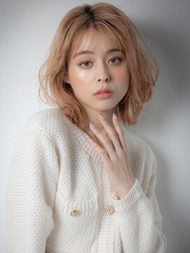 カバーヘア ブリス 志木南口駅前店(COVER HAIR bliss) ホワイトブロンドハイトーンカラーウルフカットz志木20代30代