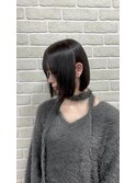 切りっぱなしボブ/ぷつっとボブ/ヘイリーボブ/U24/学割/髪質改善