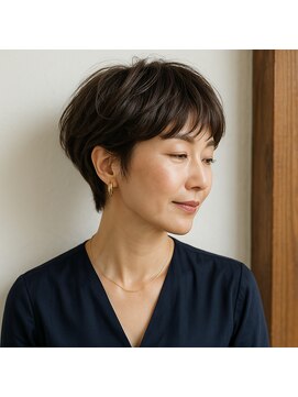 スープレックス ヘアーデザイン(SOUPREX HAIR DESIGN) 大人エレガントマッシュショート　20代 30代 40代 50代 60代